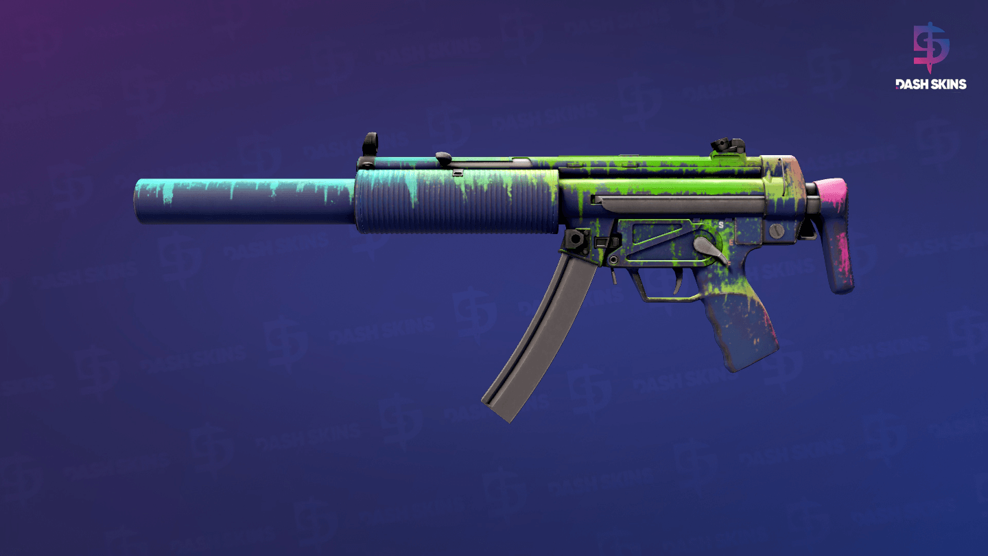 MP5-SD | Phosphor (Field-Tested) Screenshot Playside