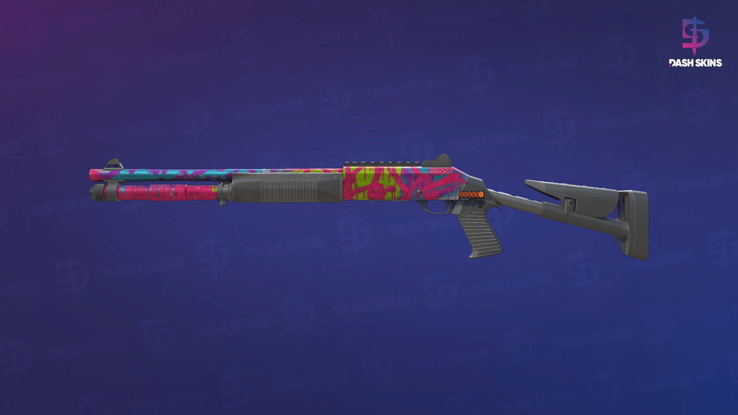 StatTrak™ XM1014 | XOXO (Battle-Scarred) Screenshot Playside