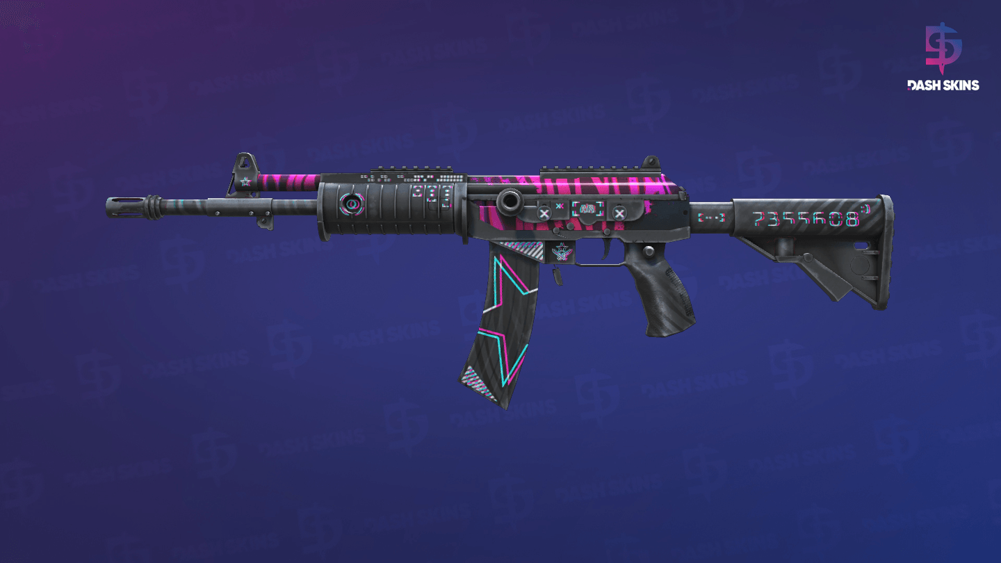 Galil AR | Chromatic Aberration (Well-Worn) Screenshot Playside