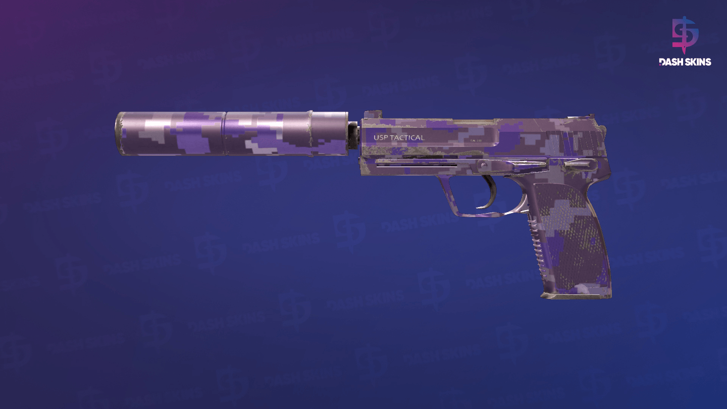 USP-S | Purple DDPAT (Field-Tested) Screenshot Playside
