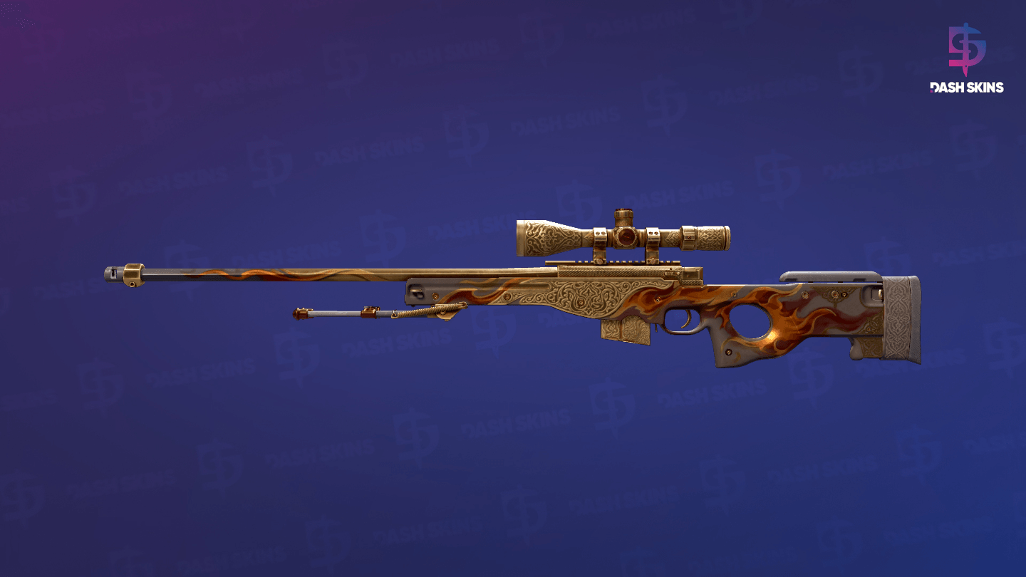 AWP | Sovereign Flame (Field-Tested) Screenshot Playside