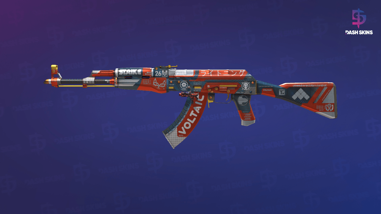 AK-47 | Bloodsport (Minimal Wear) Screenshot Playside