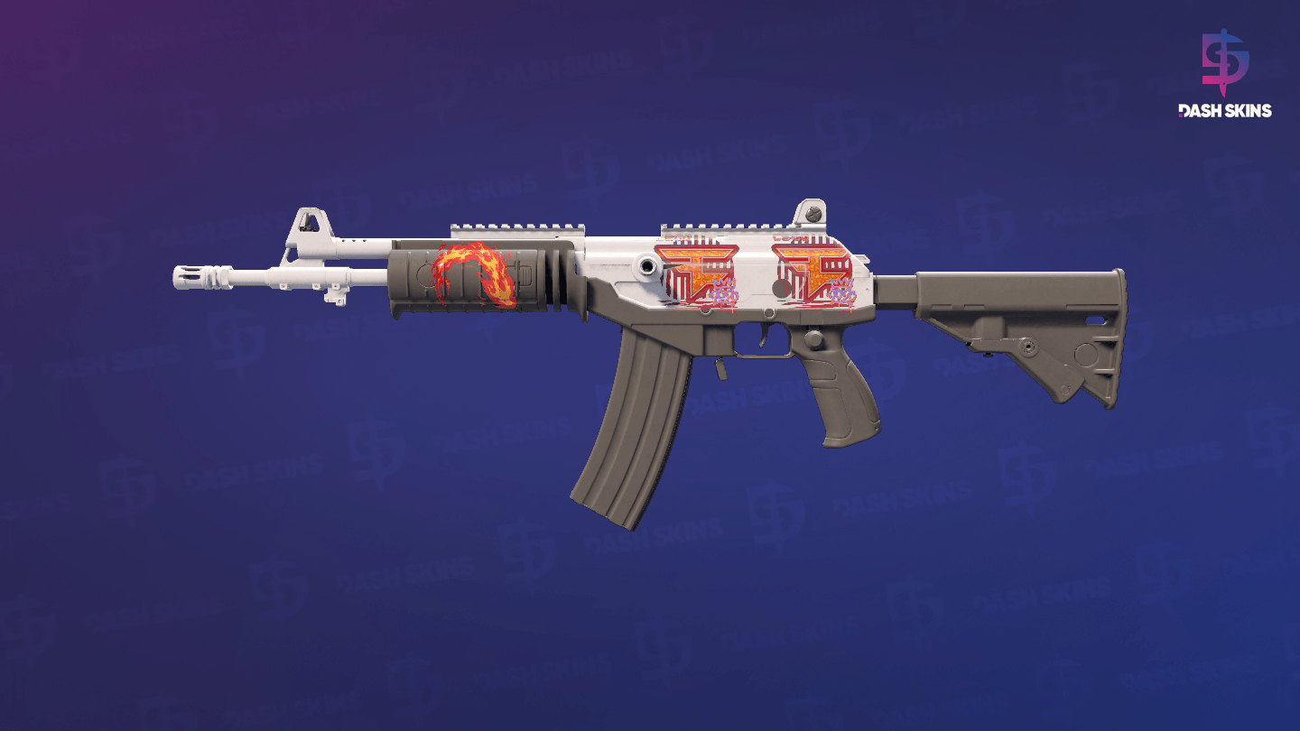 Galil AR | Tuxedo (Minimal Wear) Screenshot Playside