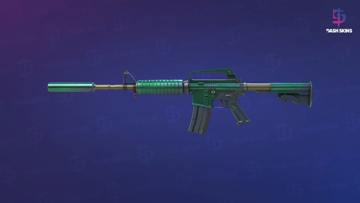 M4A1-S | Electrum (Minimal Wear) Screenshot Playside