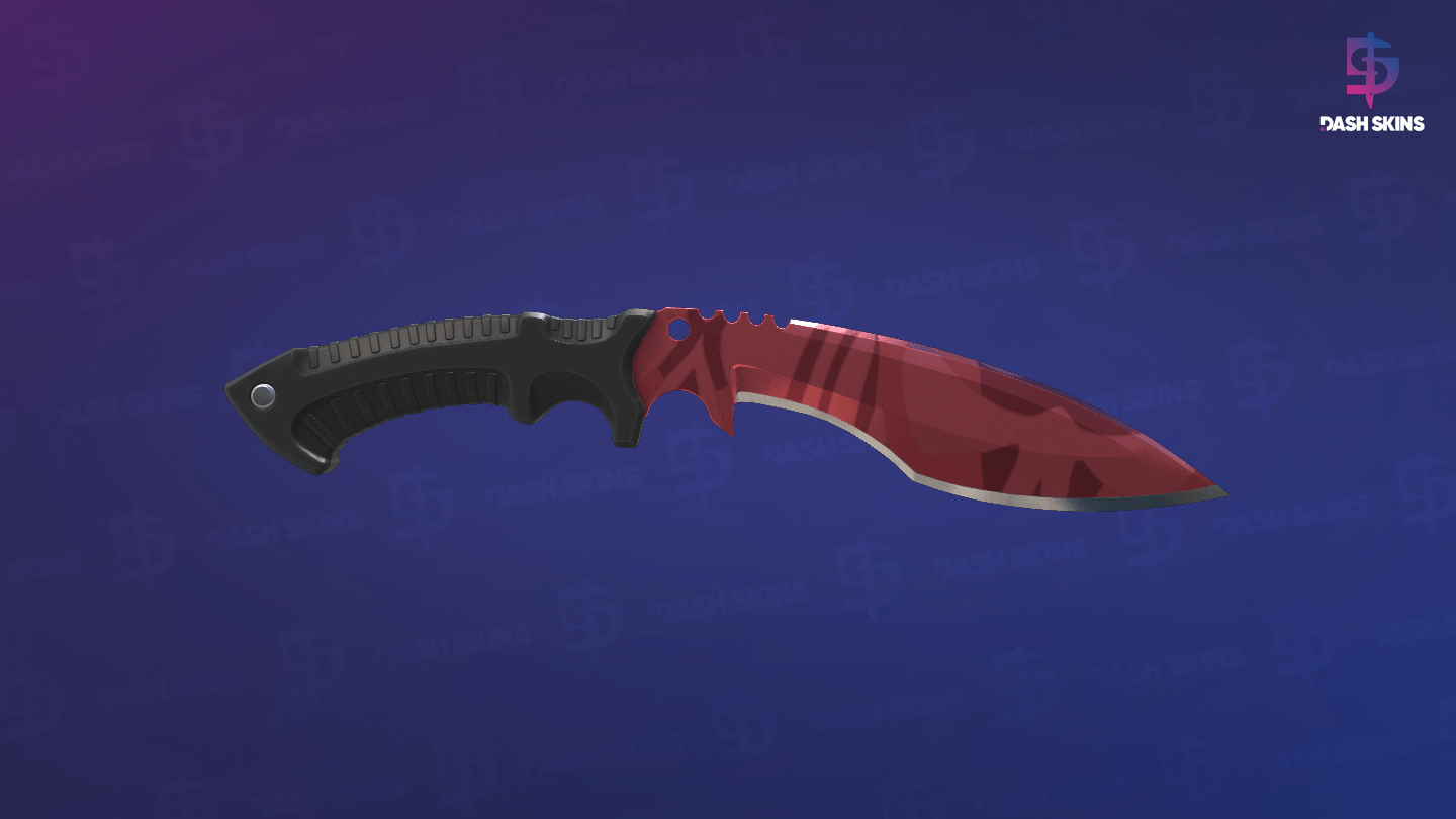 ★ Kukri Knife | Slaughter (Minimal Wear) Screenshot Playside
