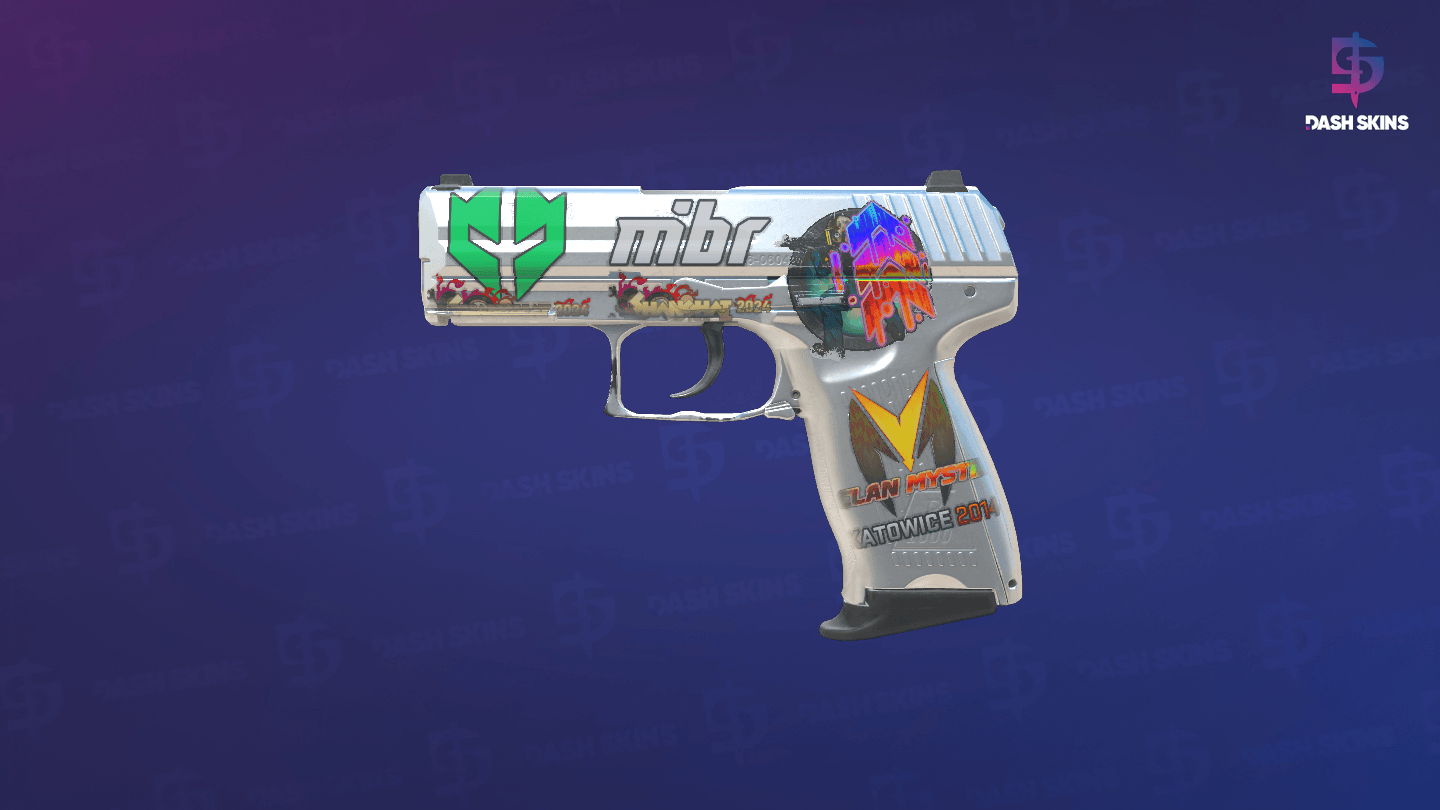 P2000 | Silver (Factory New) Screenshot Playside