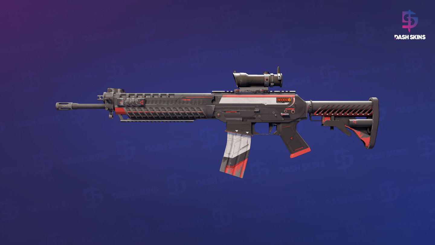 StatTrak™ SG 553 | Cyrex (Field-Tested) Screenshot Playside
