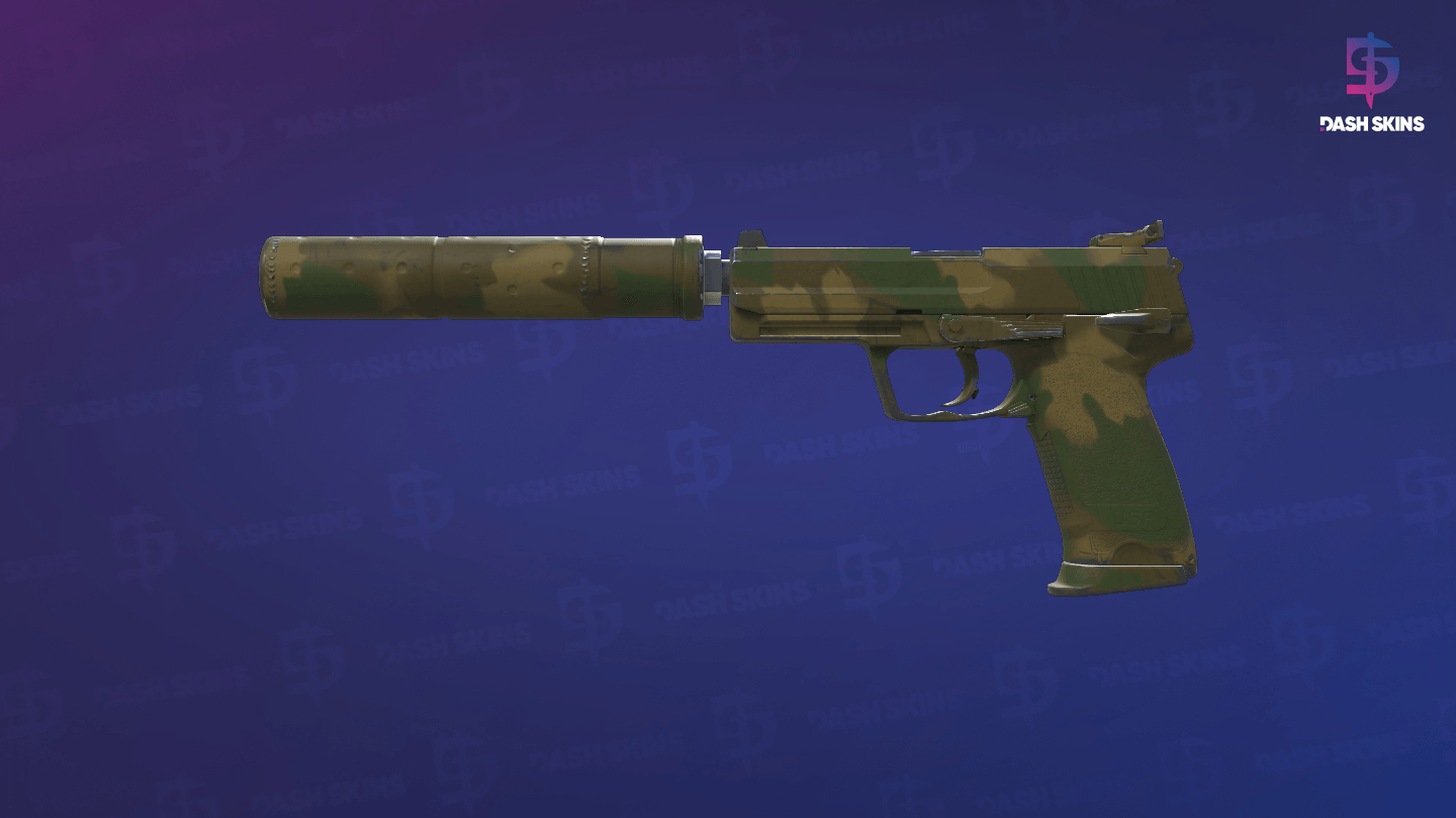 USP-S | Forest Leaves (Minimal Wear) Screenshot Playside