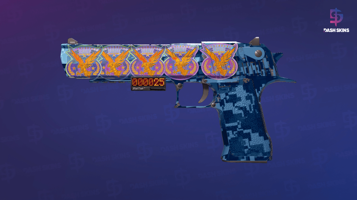 StatTrak™ Desert Eagle | Cobalt Disruption (Minimal Wear) Screenshot Playside