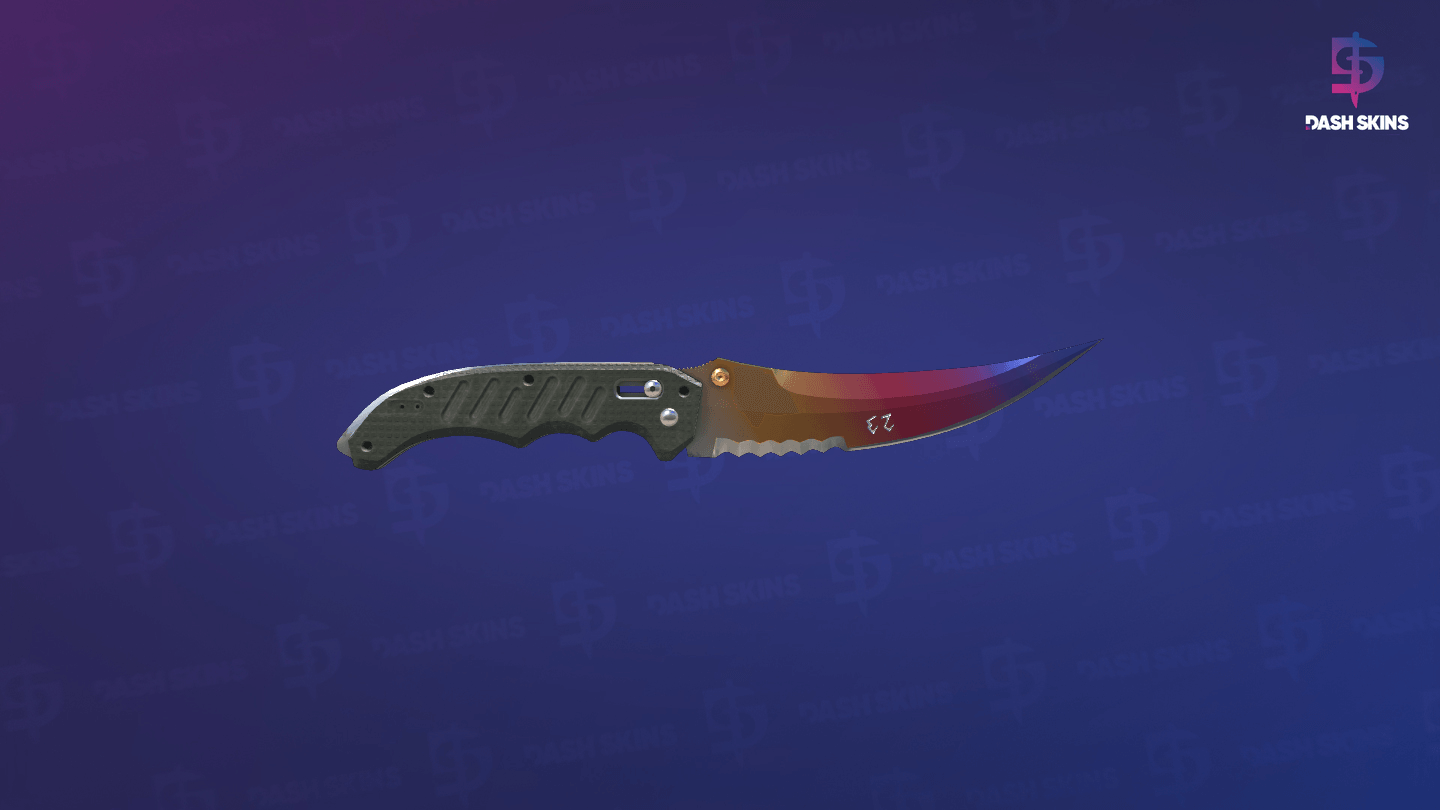 ★ StatTrak™ Flip Knife | Fade (Factory New) Screenshot Playside