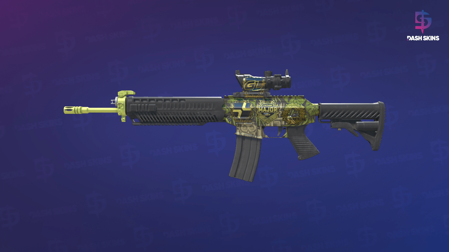 Souvenir SG 553 | Lush Ruins (Factory New) Screenshot Playside