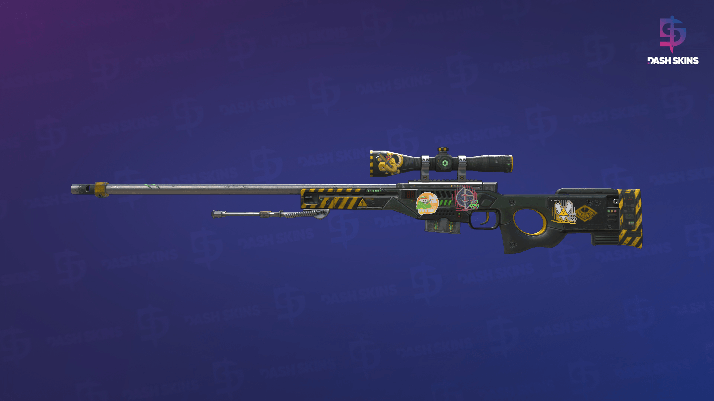AWP | Phobos (Minimal Wear) Screenshot Playside