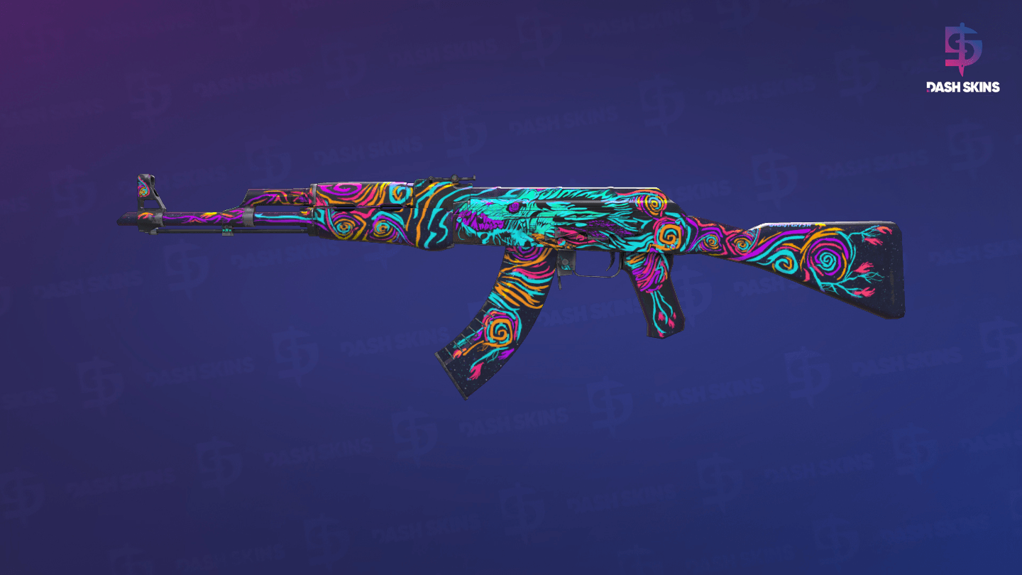 AK-47 | Nightwish (Minimal Wear) Screenshot Playside