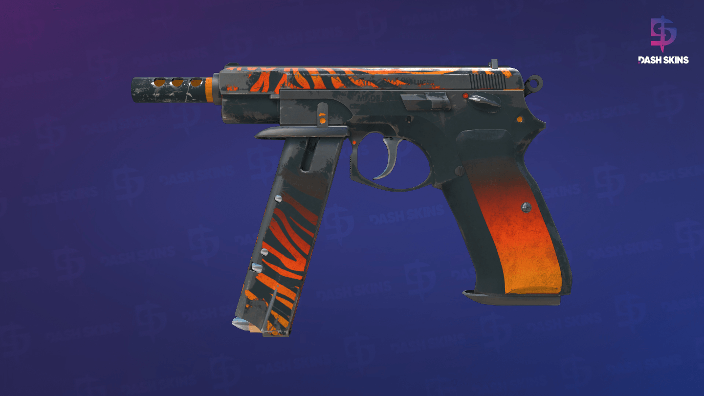 CZ75-Auto | Tigris (Battle-Scarred) Screenshot Playside