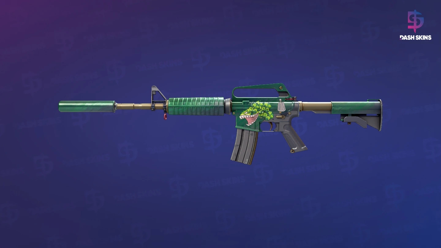 M4A1-S | Electrum (Minimal Wear) Screenshot Playside