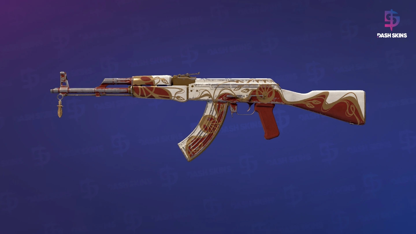 AK-47 | Nouveau Rouge (Well-Worn) Screenshot Playside