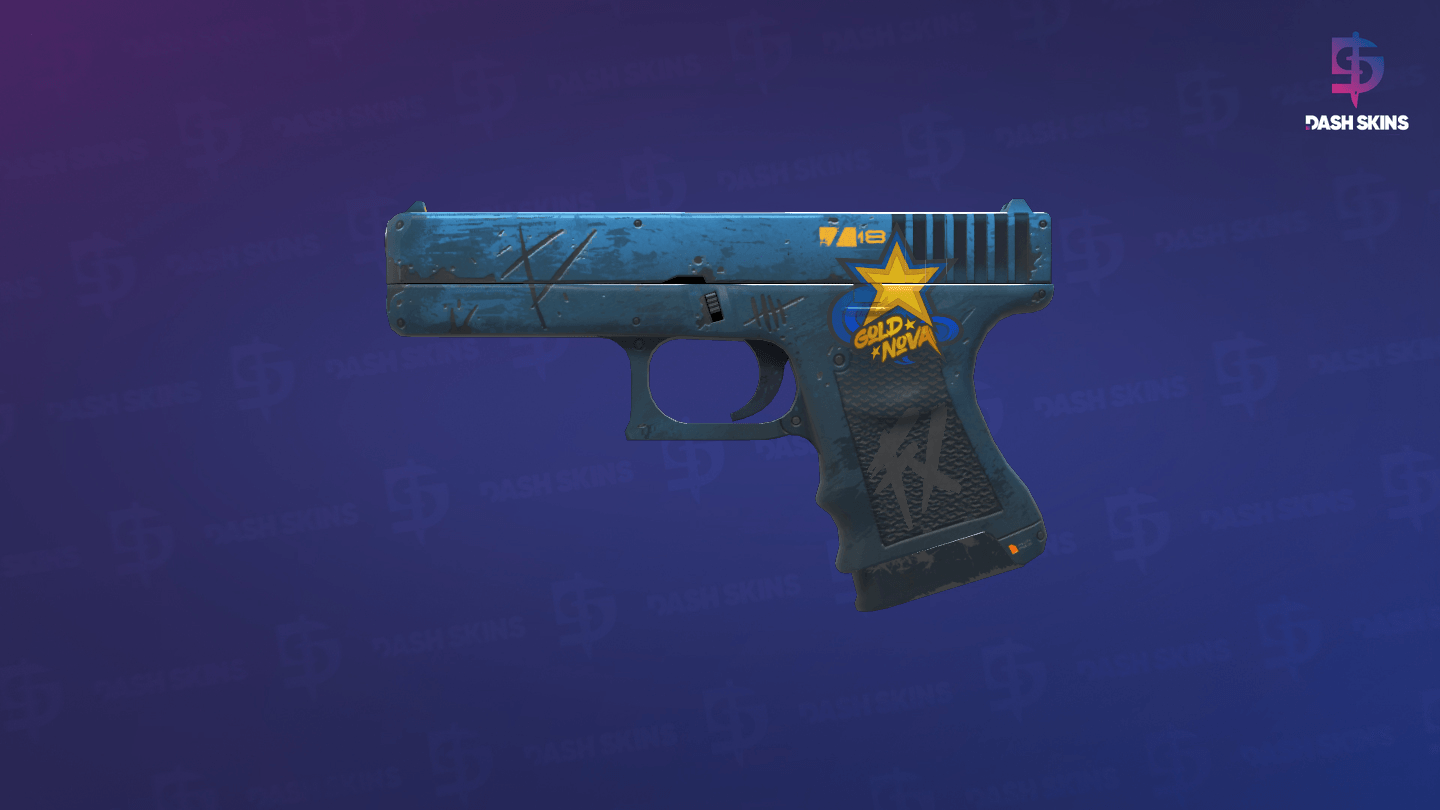 Glock-18 | Off World (Minimal Wear) Screenshot Playside