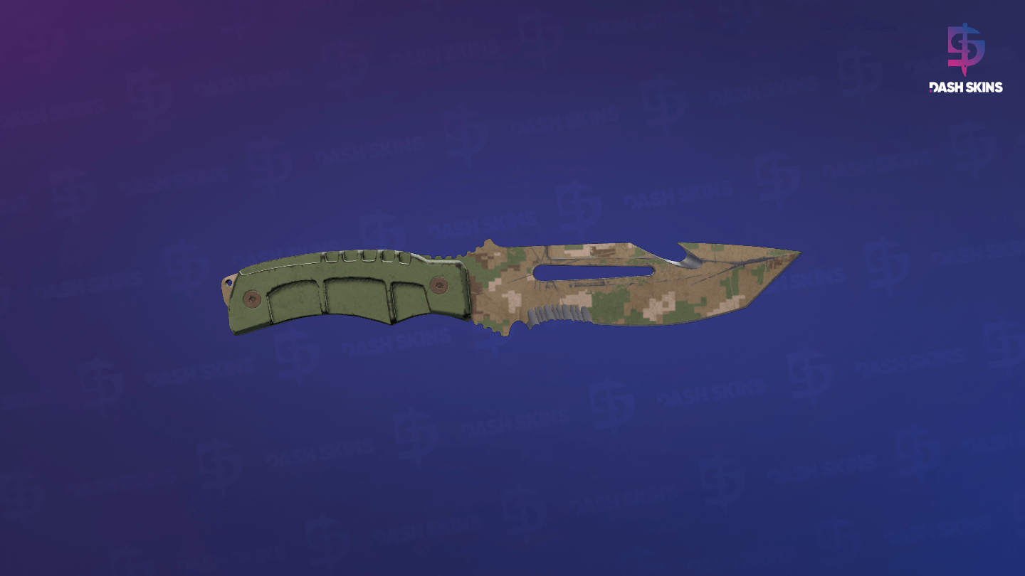 ★ Survival Knife | Forest DDPAT (Battle-Scarred) Screenshot Playside