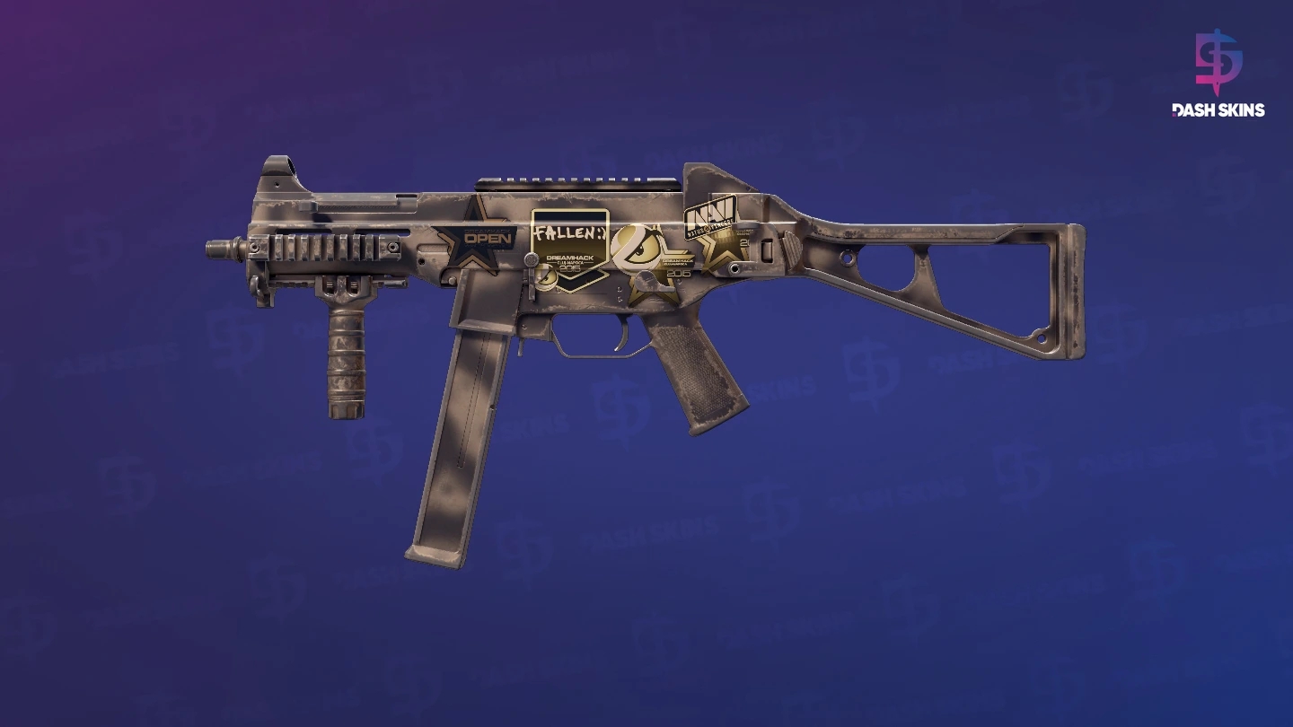 Souvenir UMP-45 | Scorched (Field-Tested) Screenshot Playside