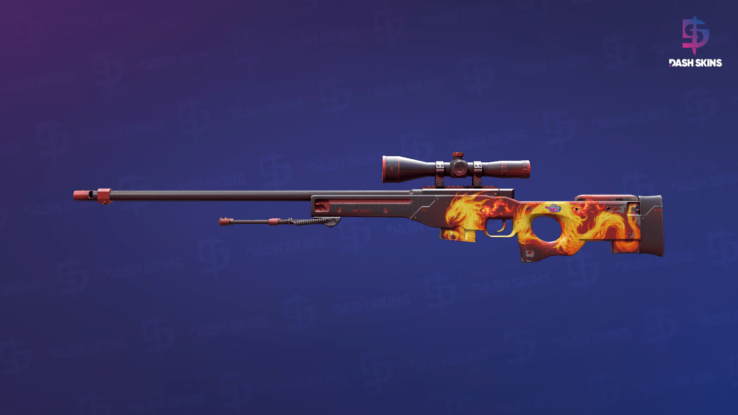 AWP | Wildfire (Field-Tested) Screenshot Playside