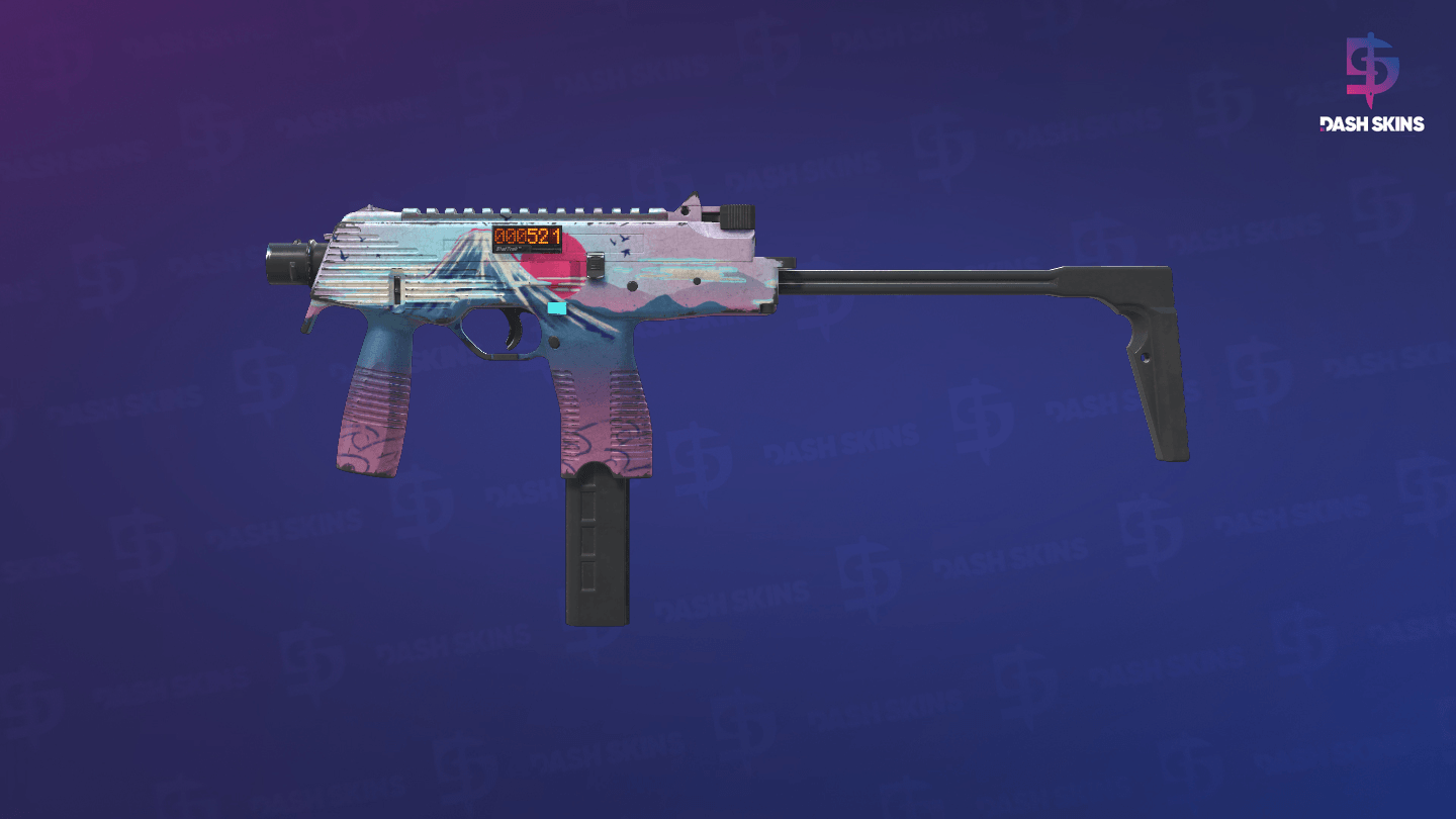 StatTrak™ MP9 | Mount Fuji (Field-Tested) Screenshot Playside