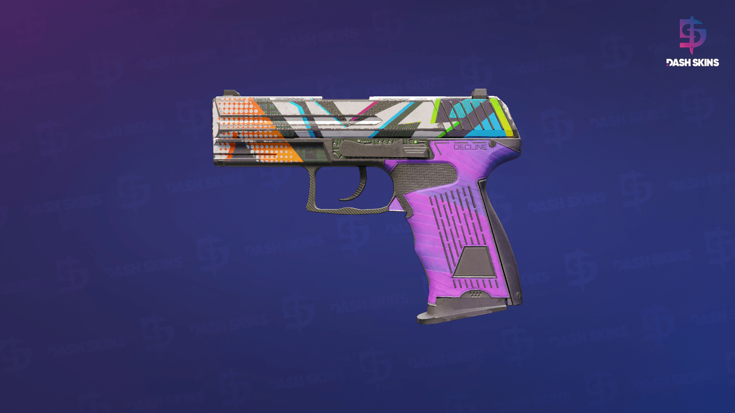 P2000 | Wicked Sick (Well-Worn) Screenshot Playside
