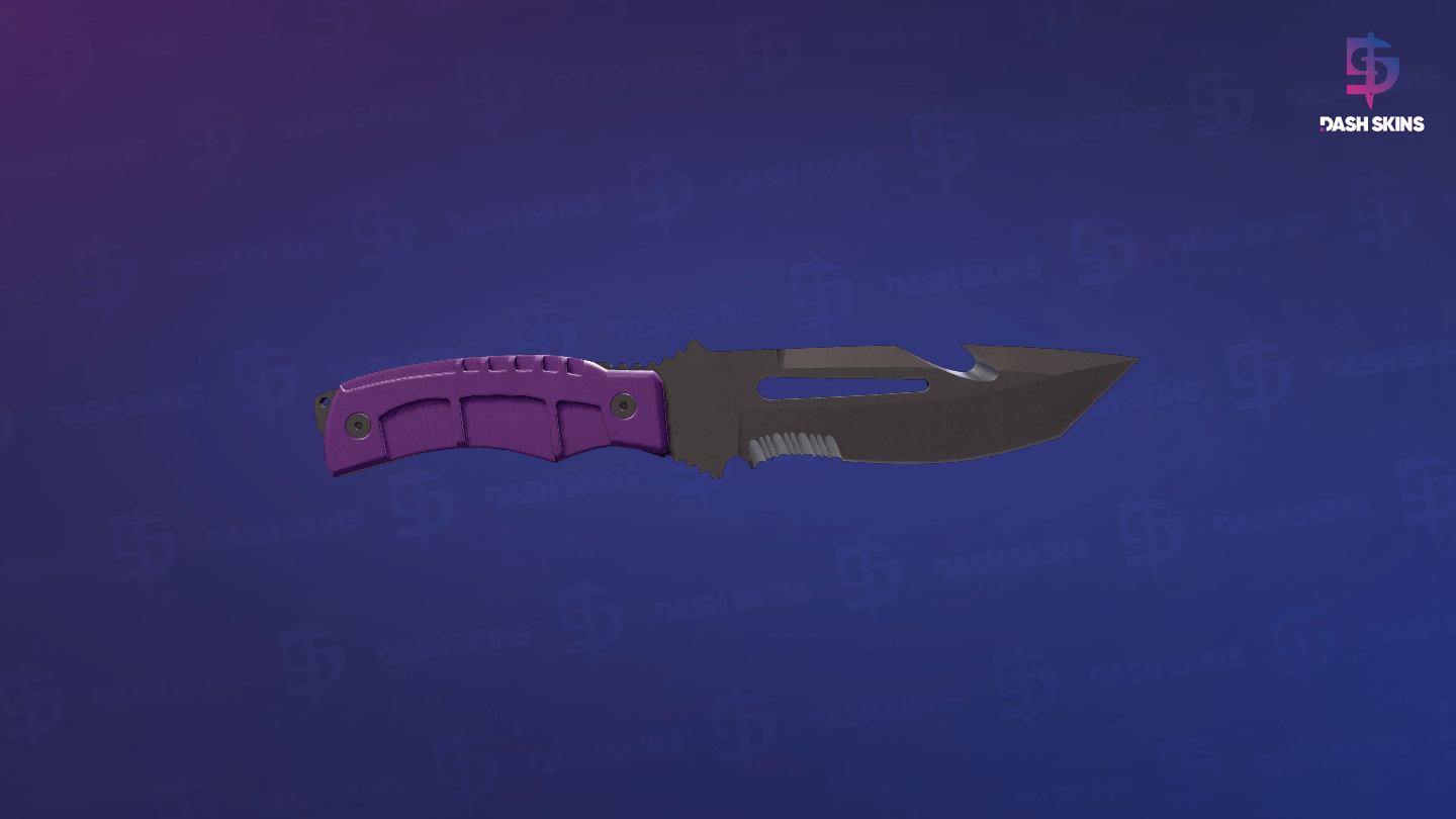 ★ Survival Knife | Ultraviolet (Field-Tested) Screenshot Playside