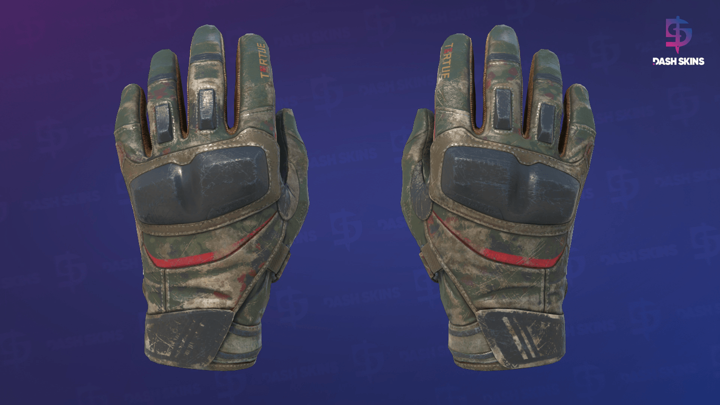 ★ Moto Gloves | 3rd Commando Company (Battle-Scarred) Screenshot Playside