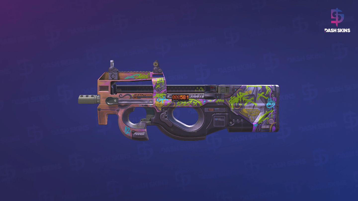 StatTrak™ P90 | Neoqueen (Field-Tested) Screenshot Playside