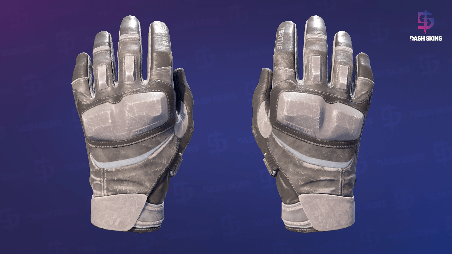 ★ Moto Gloves | Smoke Out (Well-Worn) Screenshot Playside