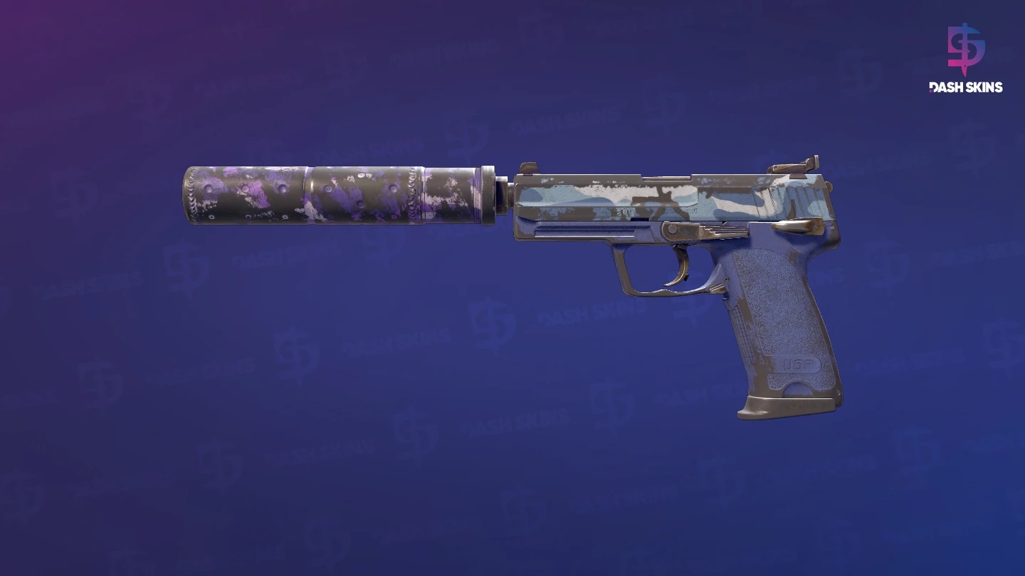 USP-S | Alpine Camo (Battle-Scarred) Screenshot Playside