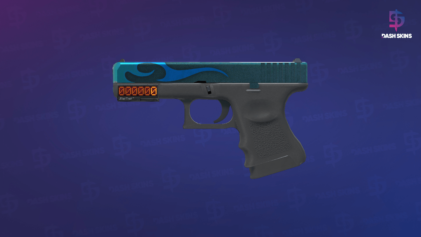 StatTrak™ Glock-18 | Bunsen Burner (Field-Tested) Screenshot Playside
