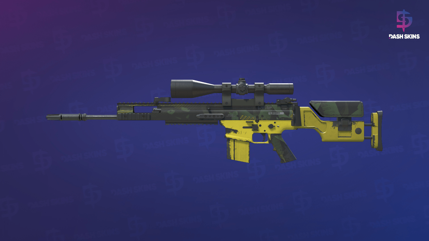 SCAR-20 | Jungle Slipstream (Field-Tested) Screenshot Playside