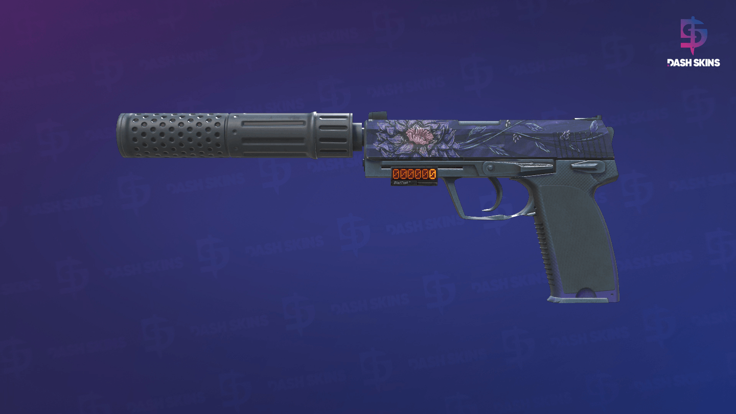 StatTrak™ USP-S | Black Lotus (Field-Tested) Screenshot Playside
