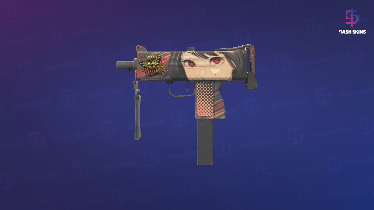 MAC-10 | Sakkaku (Well-Worn) Screenshot Playside