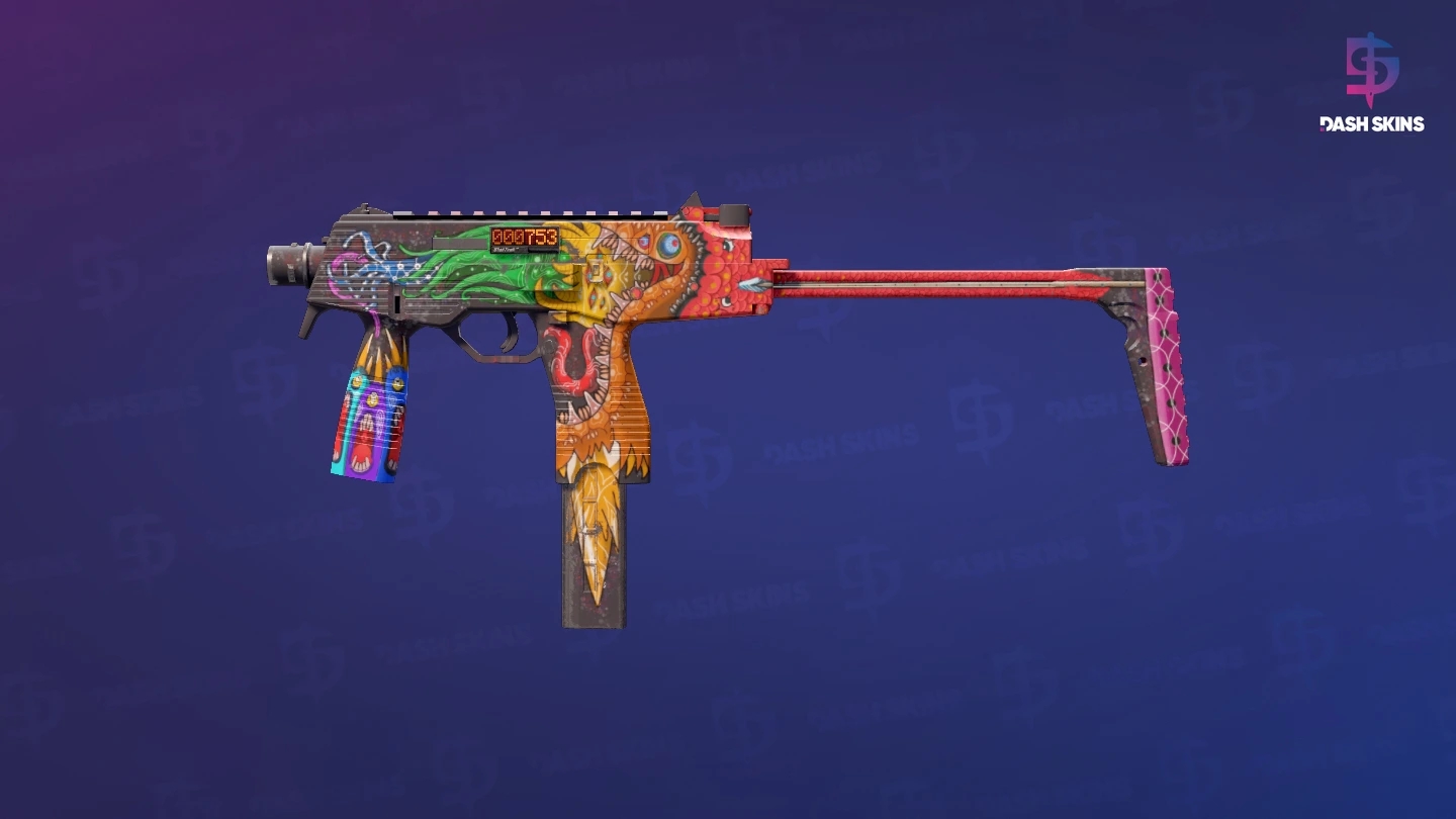 StatTrak™ MP9 | Food Chain (Field-Tested) Screenshot Playside