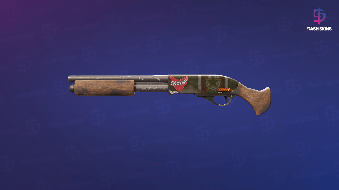 StatTrak™ Sawed-Off | Fubar (Well-Worn) Screenshot Playside