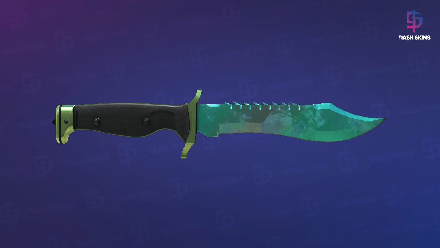★ Bowie Knife | Gamma Doppler (Factory New) - Phase 2 Screenshot Playside