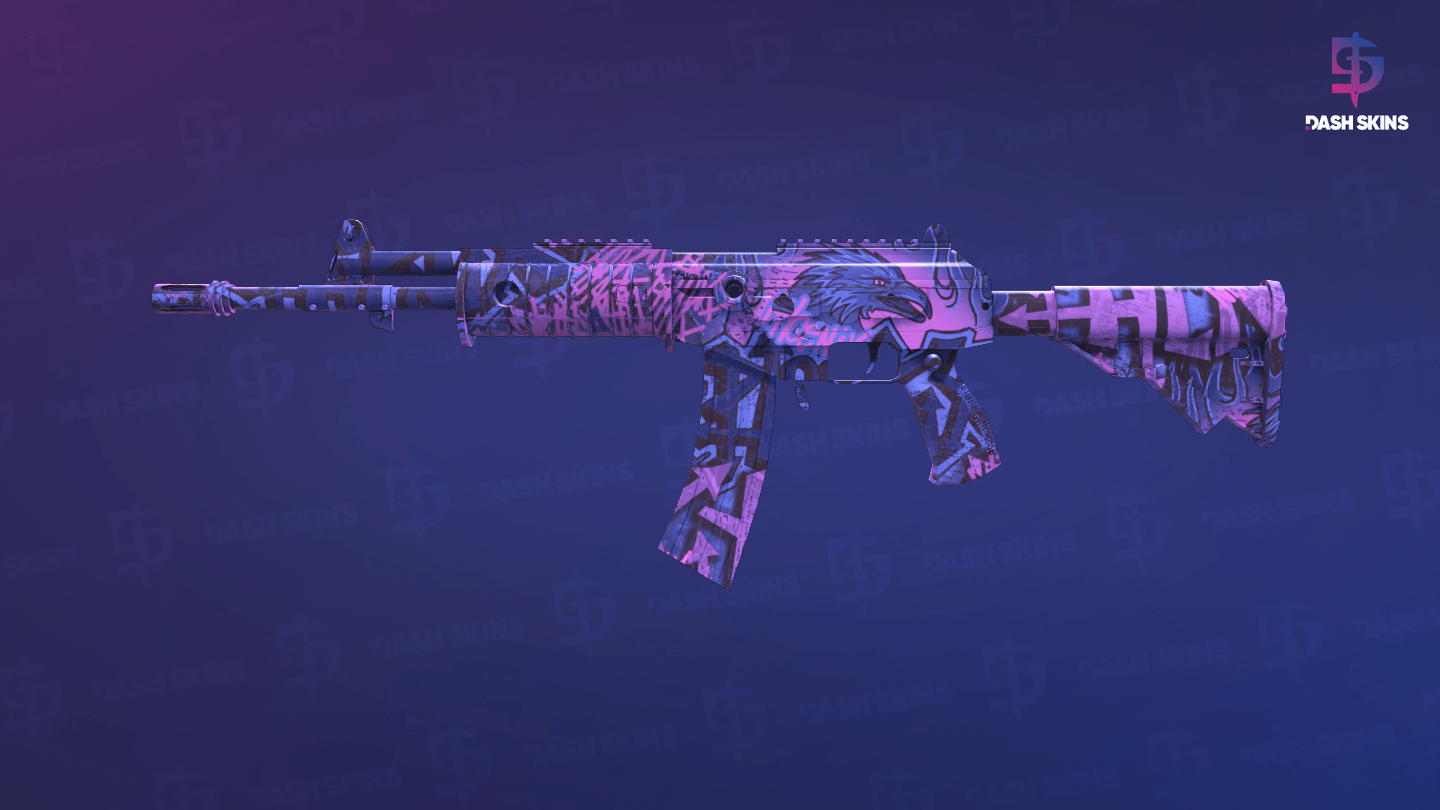 Galil AR | Phoenix Blacklight (Factory New) Screenshot Playside
