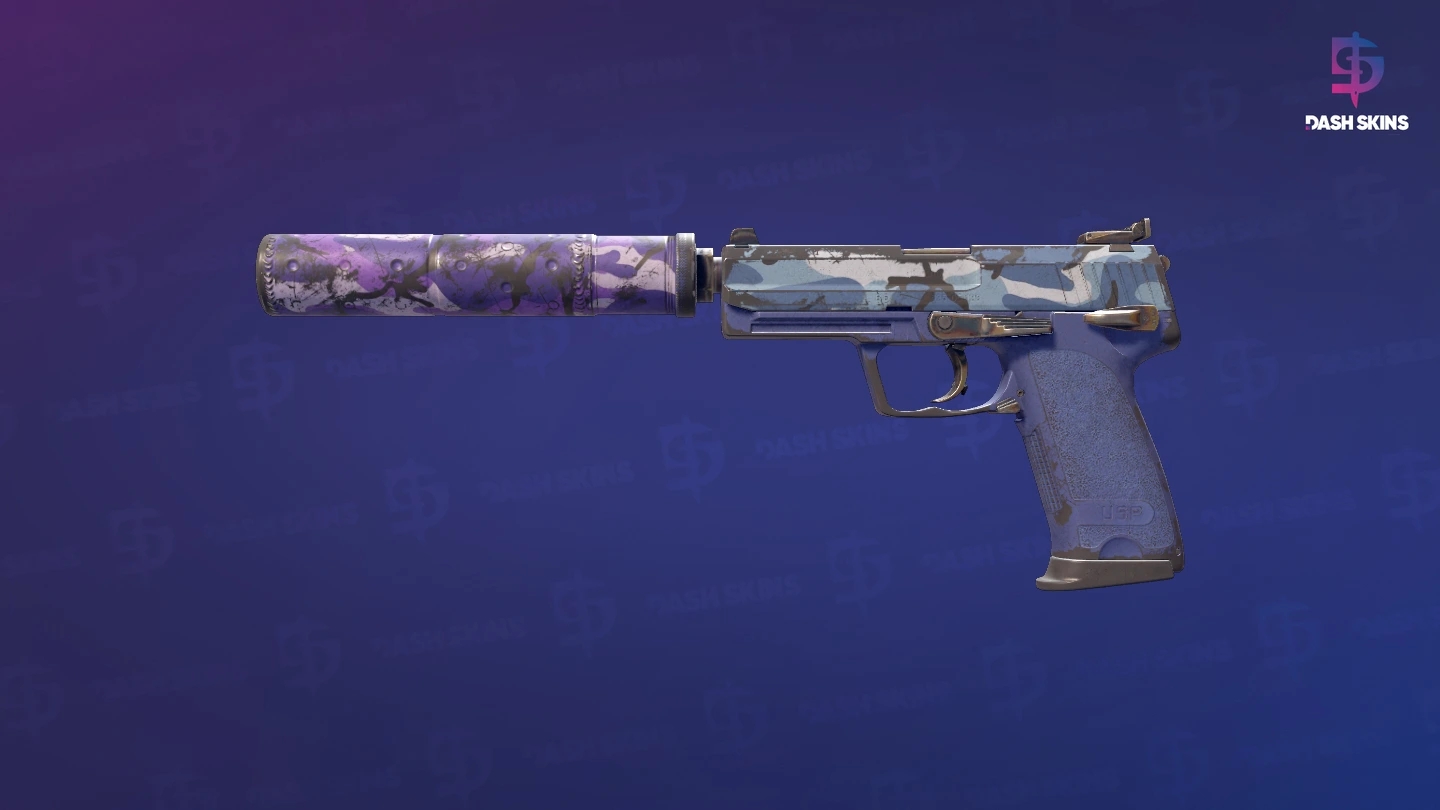 USP-S | Alpine Camo (Battle-Scarred) Screenshot Playside