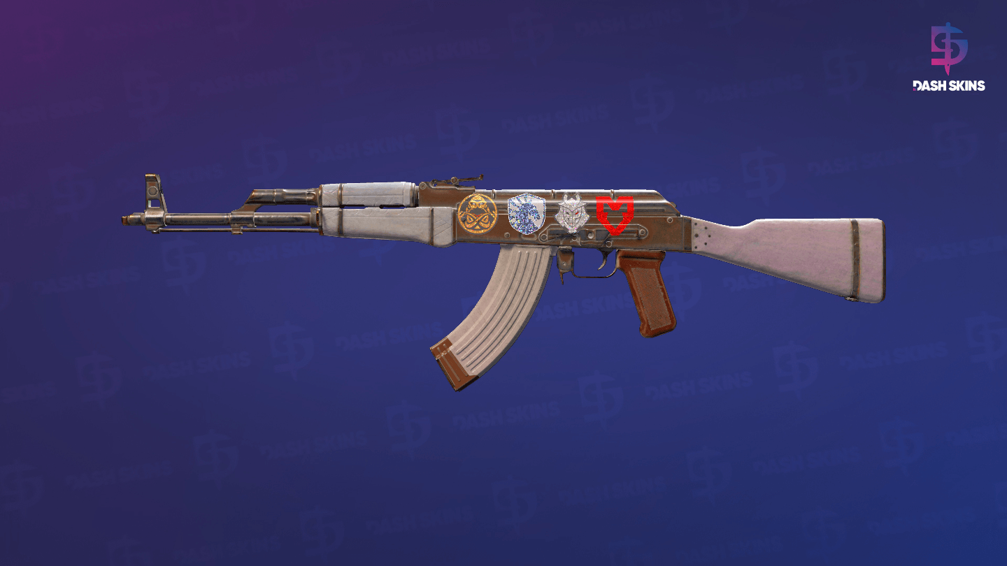 AK-47 | Aphrodite (Battle-Scarred) Screenshot Playside