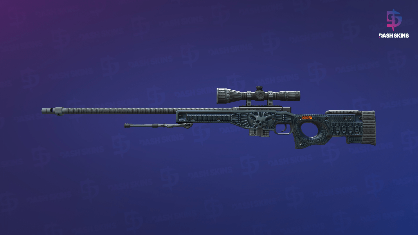 StatTrak™ AWP | Exoskeleton (Field-Tested) Screenshot Playside