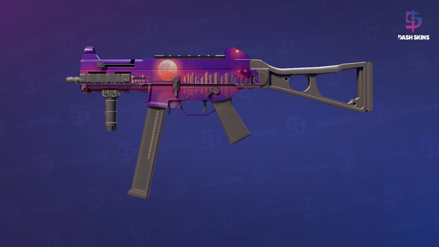 UMP-45 | Moonrise (Factory New) Screenshot Playside