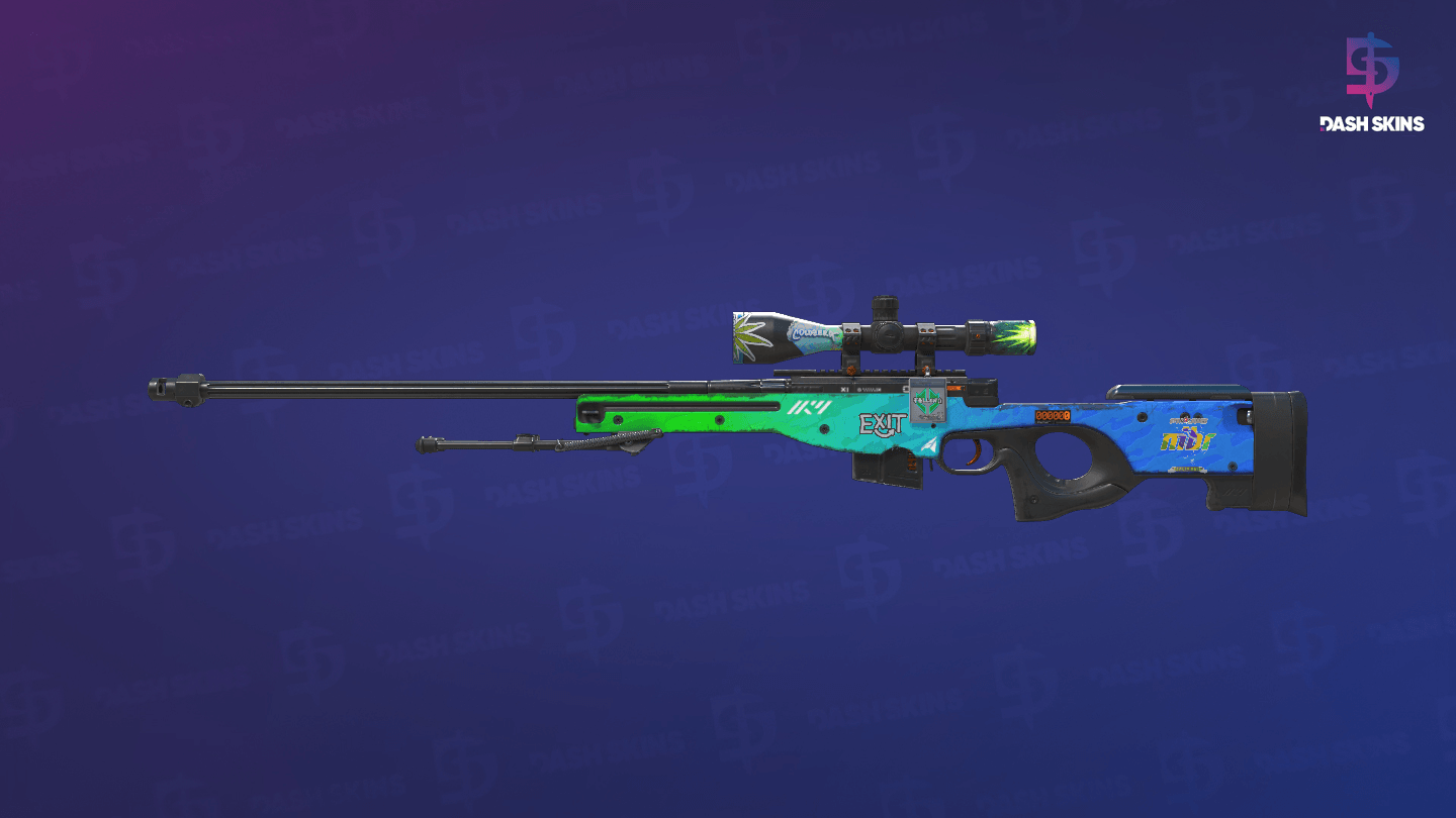 StatTrak™ AWP | Ice Coaled (Field-Tested) Screenshot Playside