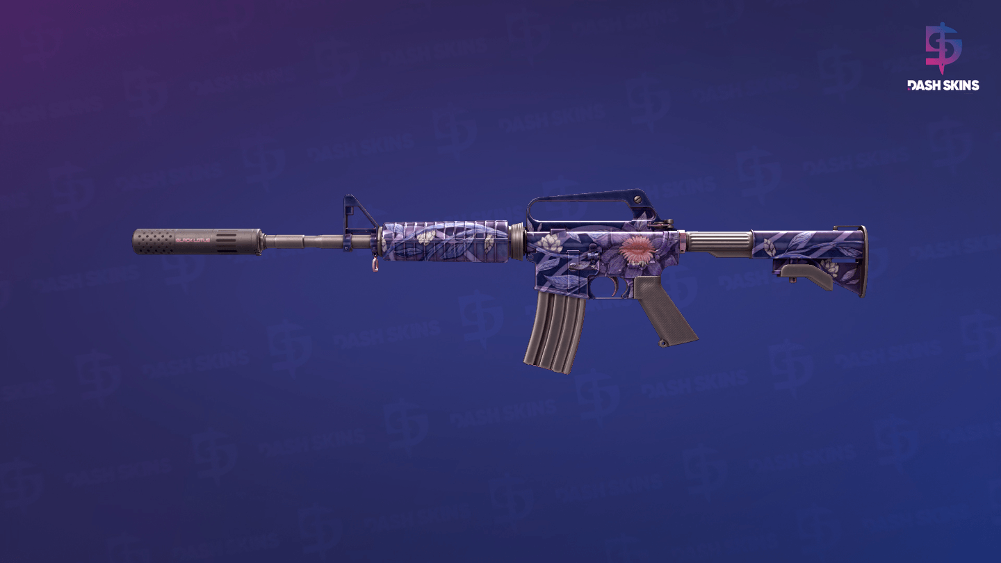 M4A1-S | Black Lotus (Field-Tested) Screenshot Playside