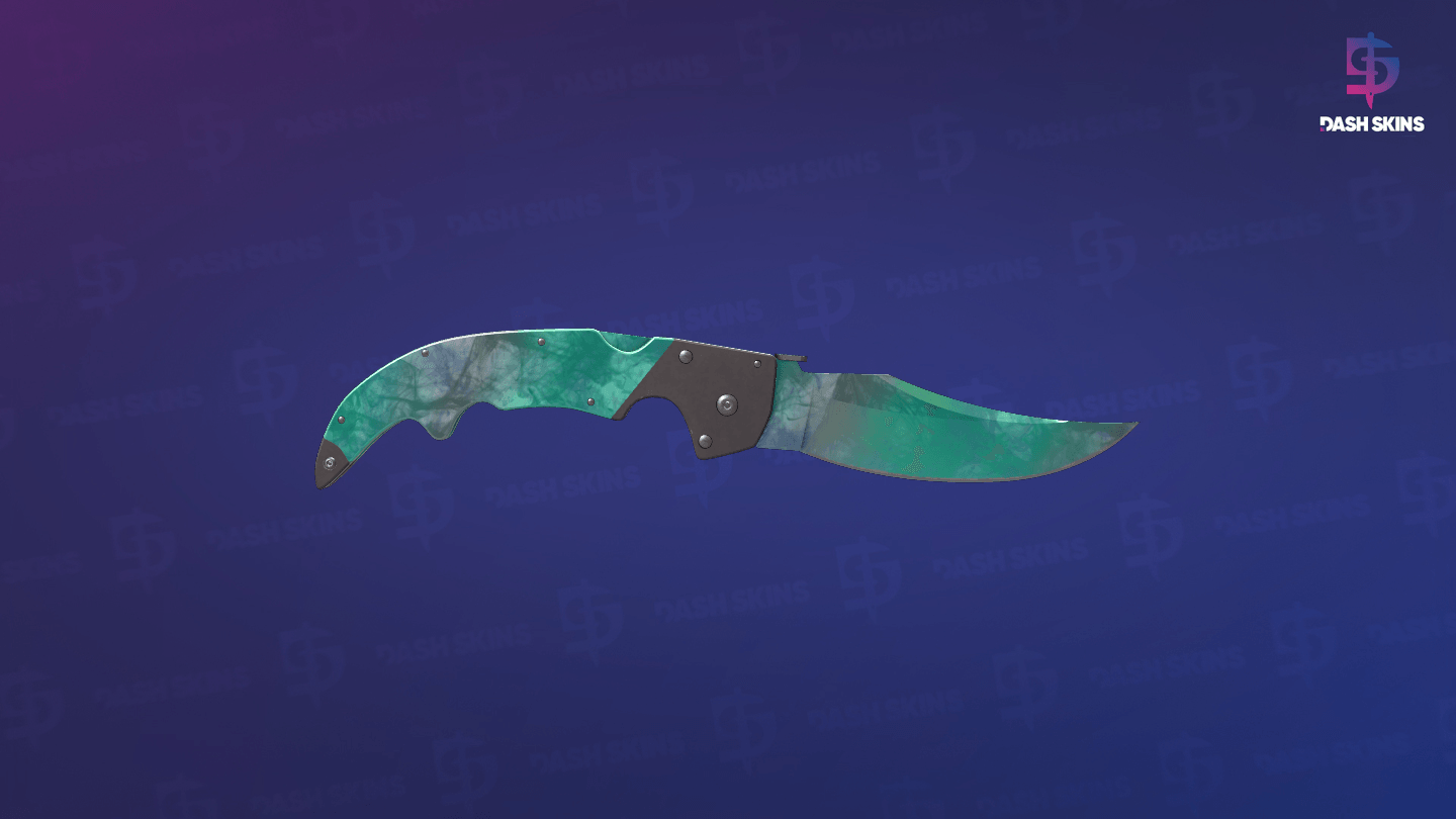★ Falchion Knife | Gamma Doppler (Factory New) - Phase 2 Screenshot Playside