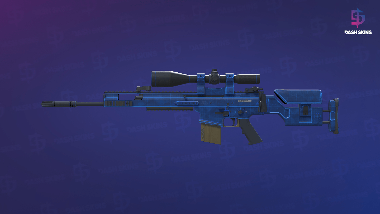 SCAR-20 | Blueprint (Factory New) Screenshot Playside