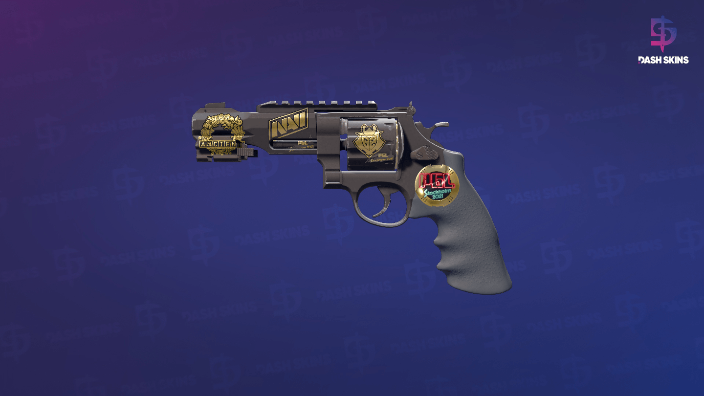 Souvenir R8 Revolver | Night (Minimal Wear) Screenshot Playside