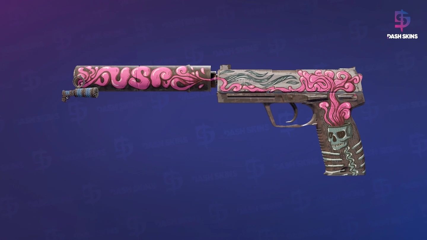 USP-S | Cortex (Well-Worn) Screenshot Playside