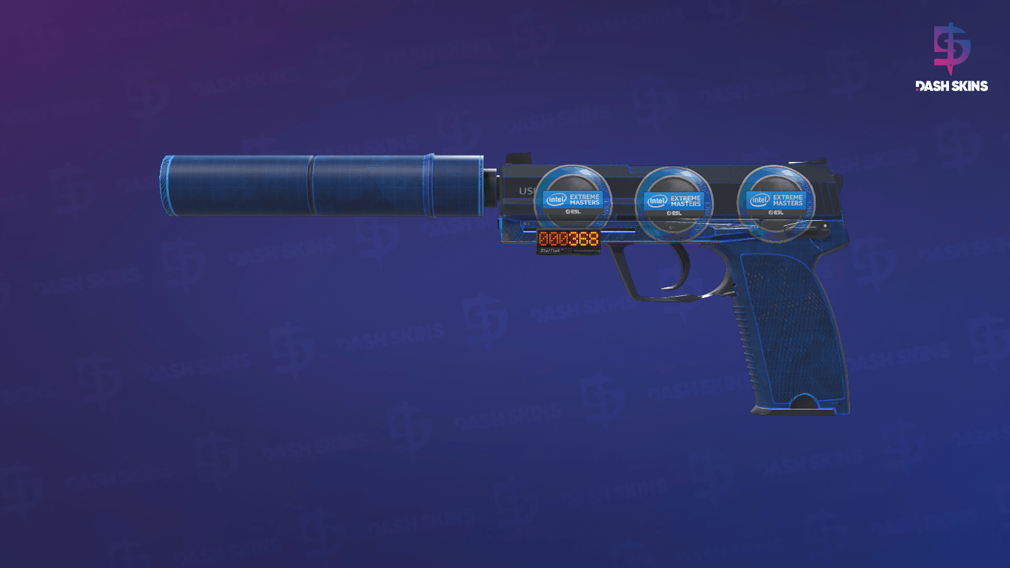 StatTrak™ USP-S | Blueprint (Field-Tested) Screenshot Playside